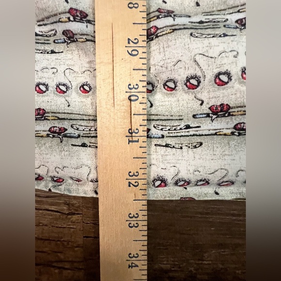 Woolrich Shirt Fly Fishing All Over‎ Print Button Up Mens 2XL Vintage Outdoor E6 - Picture 9 of 9